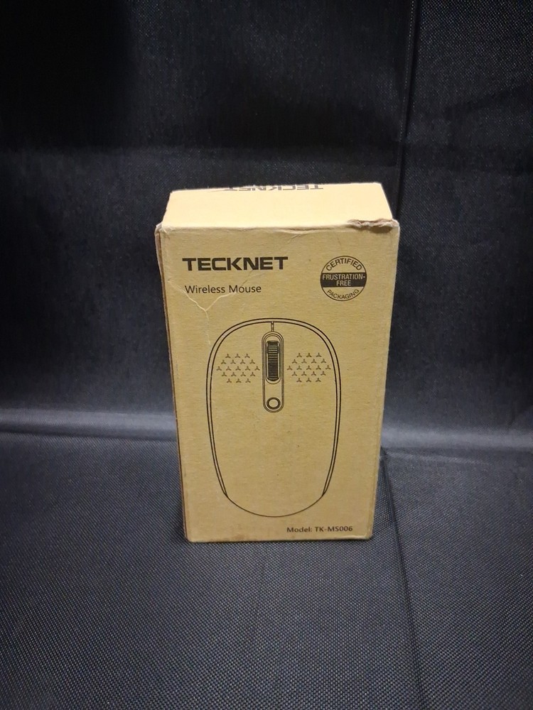 TECKNET Bluetooth Wireless Mouse, Bluetooth 2.4G USB Receiver, Mint Green