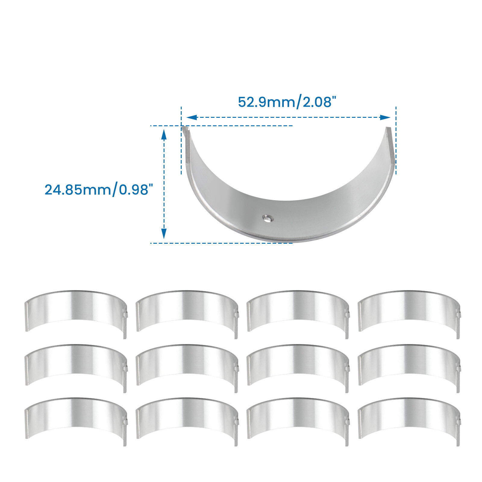 GDI 2.4L G4KJ Crankshaft+Bearing+Rods Kit for Hyundai Sonata Kia Optima Sorento