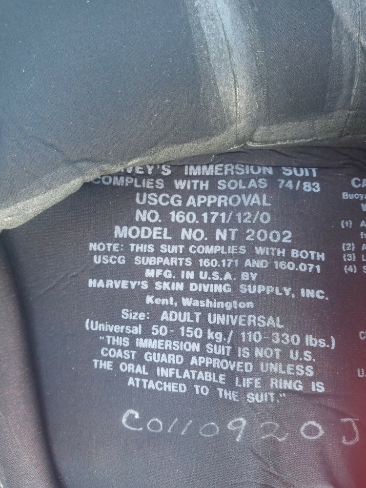 Immersion Suit