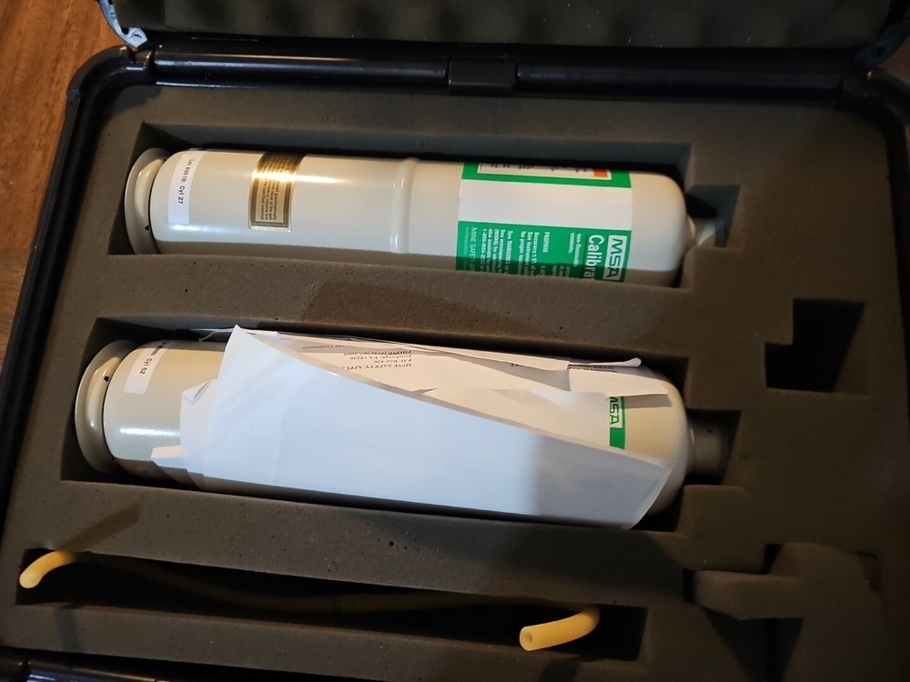 MSA Calibration Test Check Kit. Read Description Missing Items.