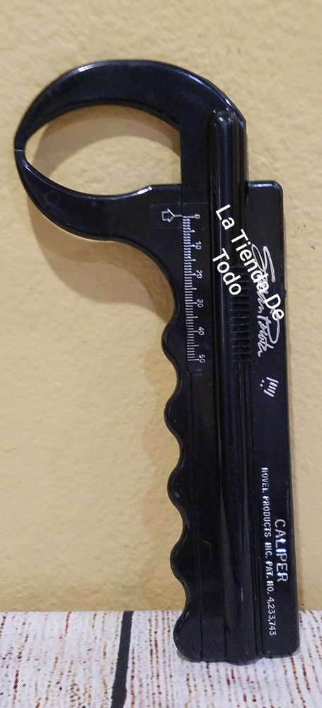 VINTAGE CALIPER FAT MEASURING DEVICE READ