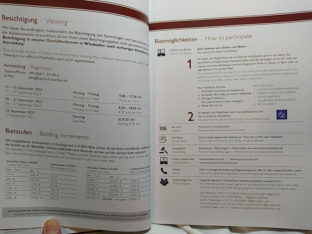 GERMAN POSTAL STAMP CATALOG REICHPOST BREAST SHIELD ISSUES BY HEINRICH KOH