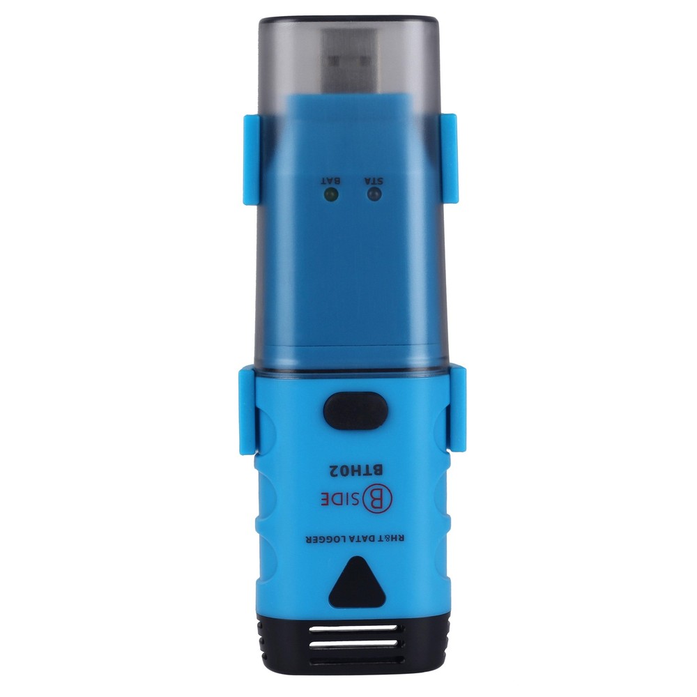 USB LCD Digital Temperature Humidity Data Logger BTH02 Two Channel Thermometer