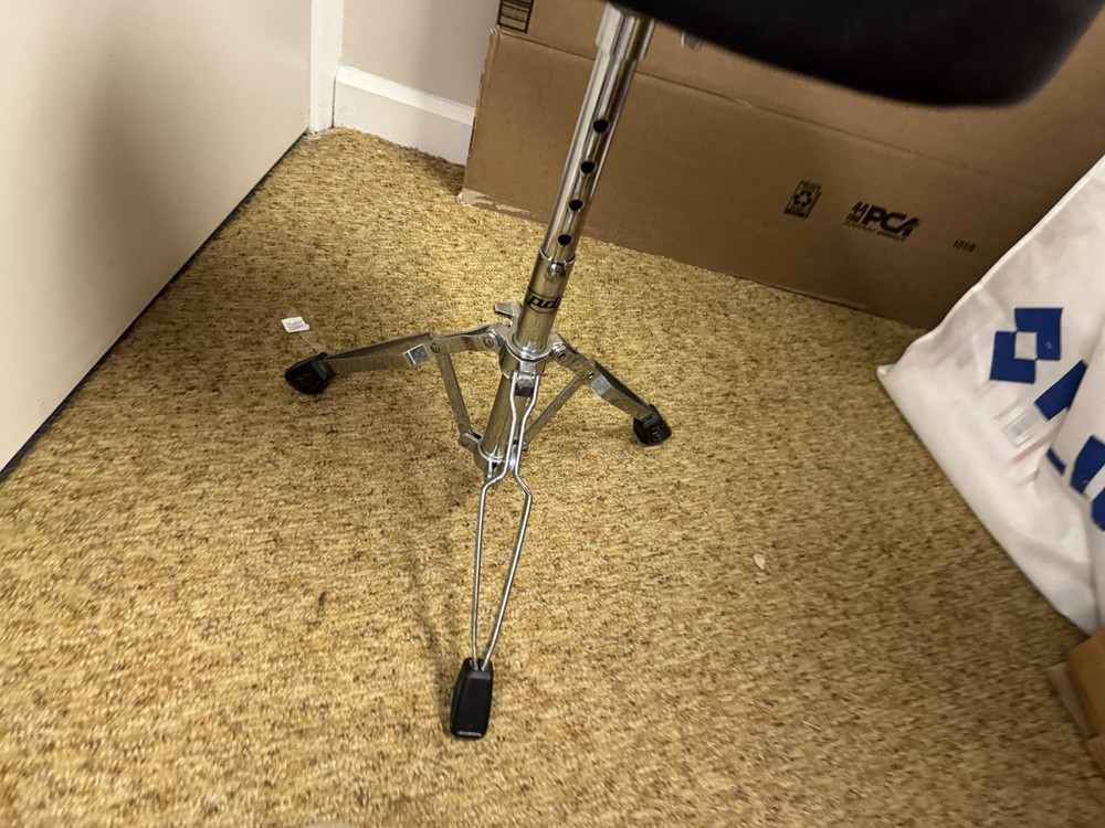 PDP Bicycle Saddle Style Drum Throne - Adjustable Height - Double Braced