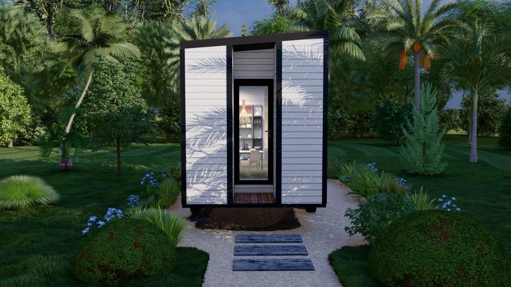 Generic Wood Construction Tiny Mobile Home Building Plans - 15'9"" x 7'10"" - 12