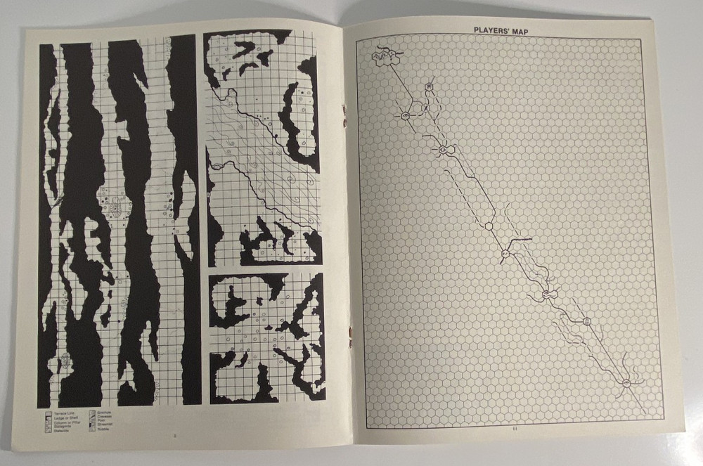 Advanced Dungeons & Dragons Module D1-D2 AD&D Adventure (9059) TSR