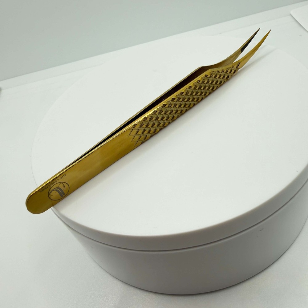 Golden Dolphin Isolation Tweezer - J Shape