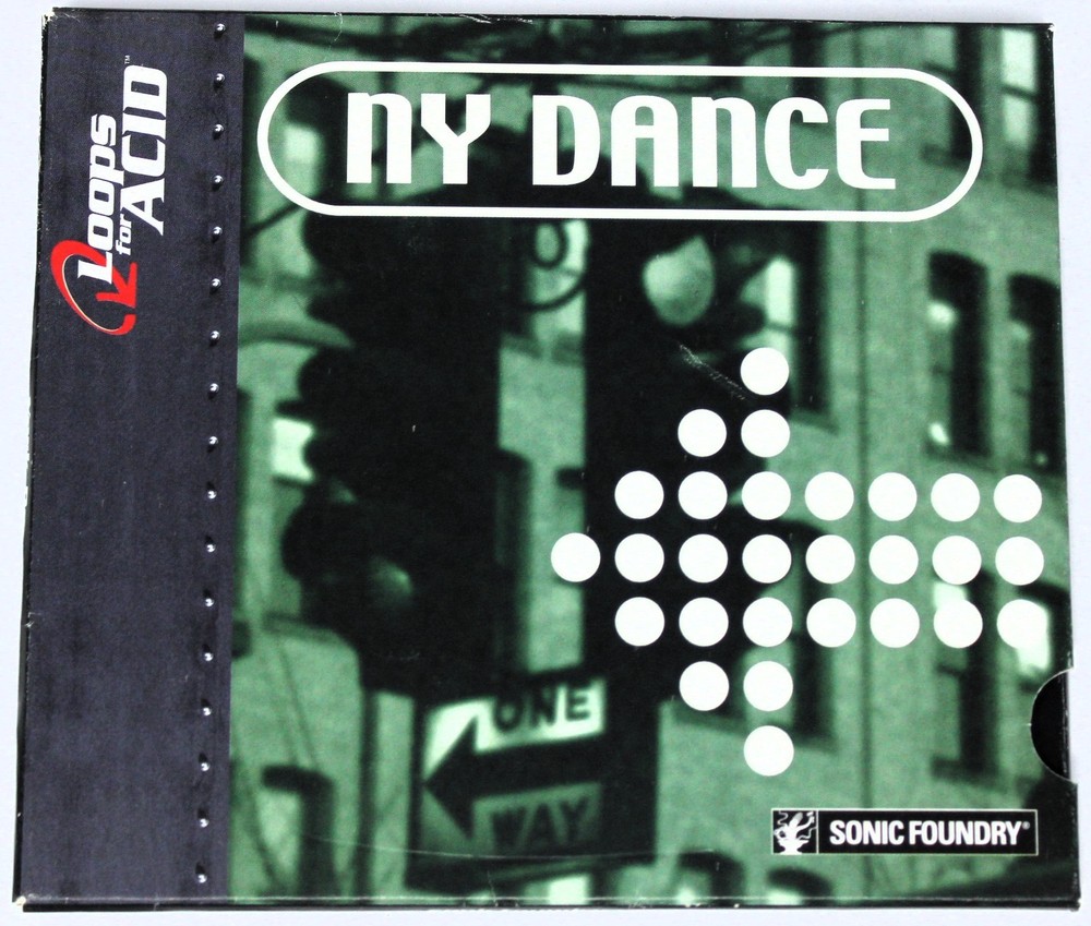 Sonic Foundry NY Dance Loops For Acid  Sample Library/Sound Library/Sampling CD