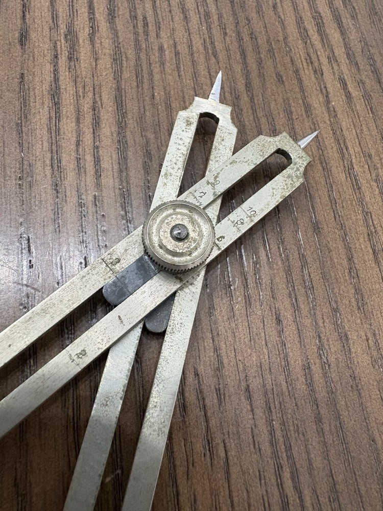 Vintage Schoenner Germany Engineer Drafting Protractor Instrument Model 1155