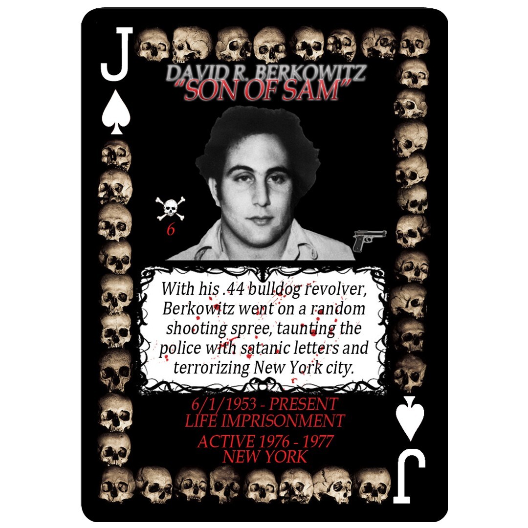 Serial Killer Playing Cards - RARE Collectible True Crime