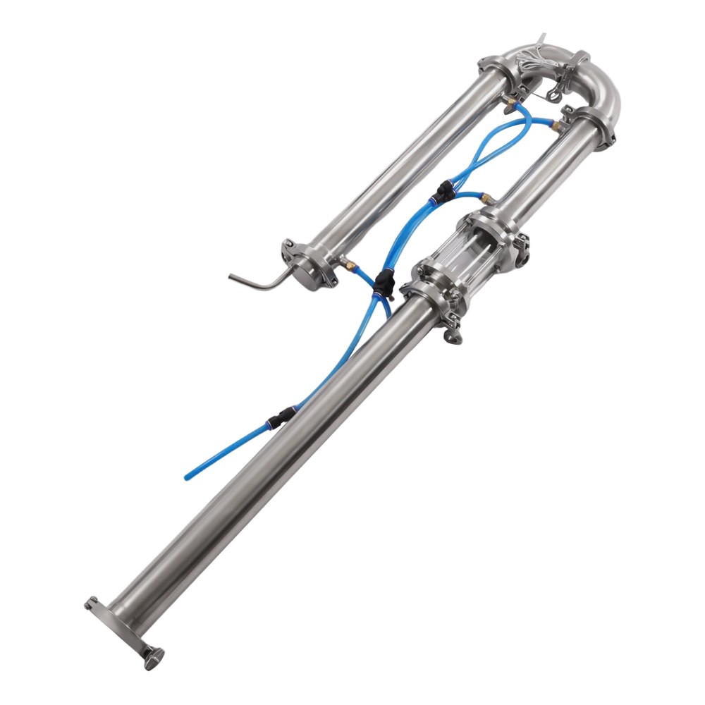 Brew Wine Making Tool 2" in Stainless Still Moonshine Reflux Distilling Column
