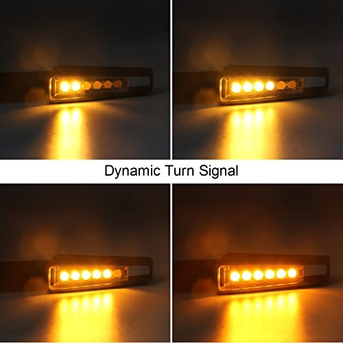 Mini Led Turn Signal Lights () Sequential Sliver-2pcs