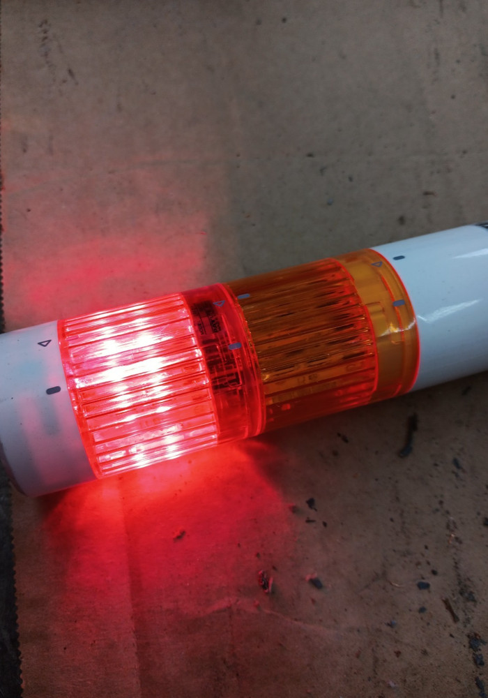 PatLite LR4 02LJN Signal Light Stack Tower 24 VDC