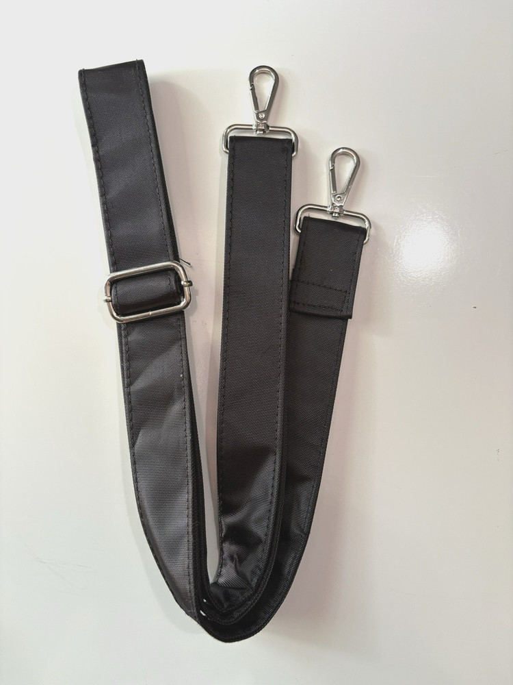 "New" Black Nylon Replacement Shoulder Strap 47" Plus extend