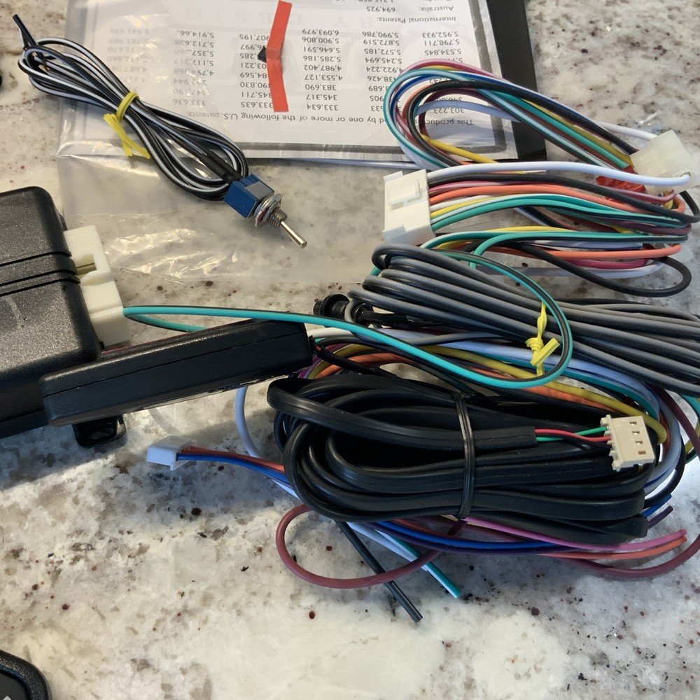 Avital 4103LX Remote Start with Two 4-Button Remotes - Black