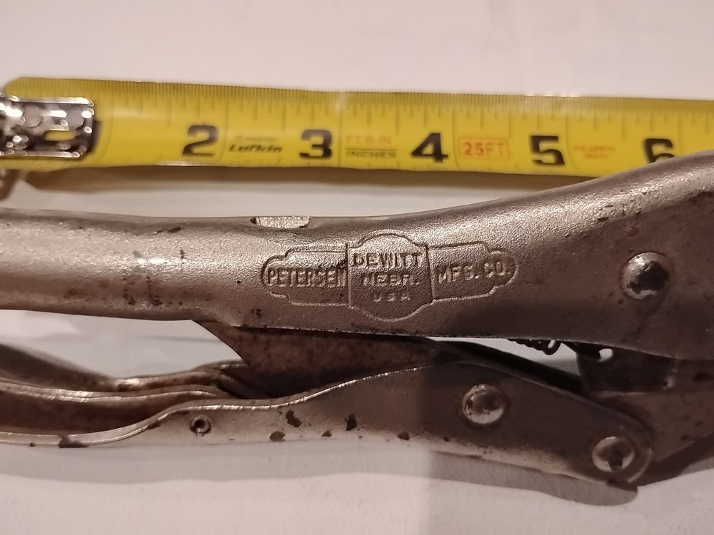 Vise Grip Hand Seamer