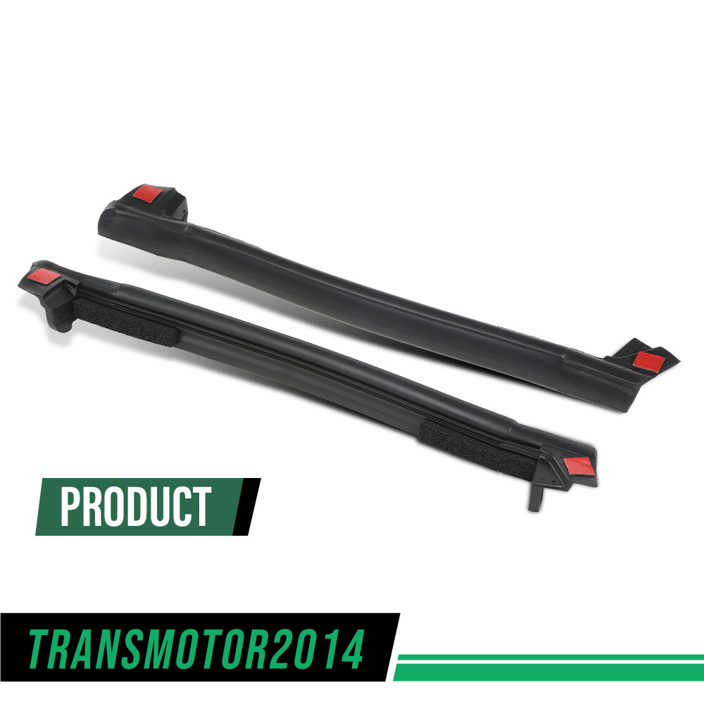 Fit For 1997-2004 Chevy Corvette Targa Top Mounted Side Weatherstrip Seal Pair