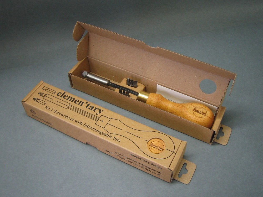 elemen'tary No.1 Screwdriver Set - professional quality tools