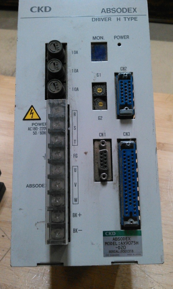 CKD AX9075H-D20, DRIVER H TYPE, ABS0DEX