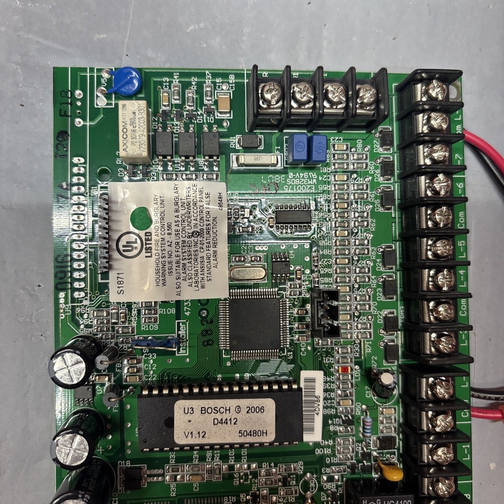 BOSCH D4412 CONTROL PANEL BOSCH SECURITY