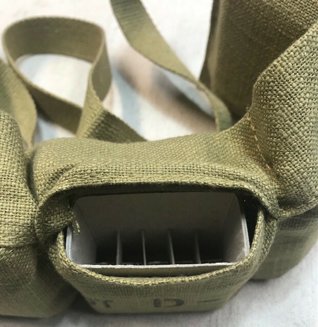 WWI M1903 SPRINGFIELD AND M1917 ENFIELD RIFLE AUTHENTIC M1906 REPLICA BANDOLEER