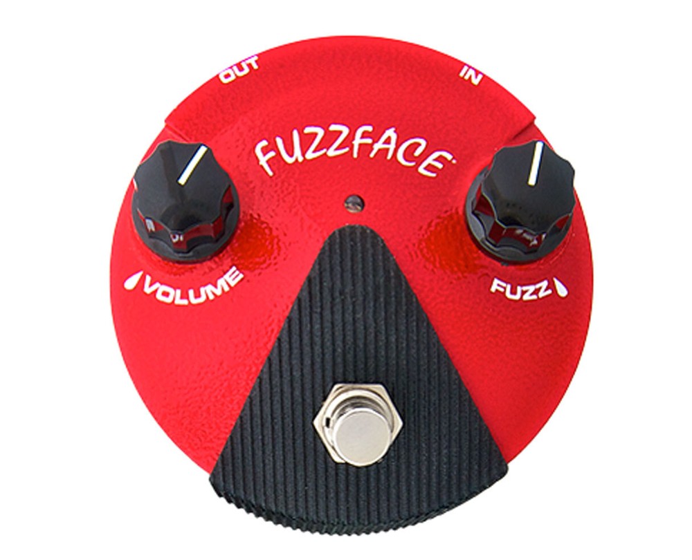 Dunlop FFM2 Germanium Fuzz Face Mini Red + Gator Patch Cable 3 Pack