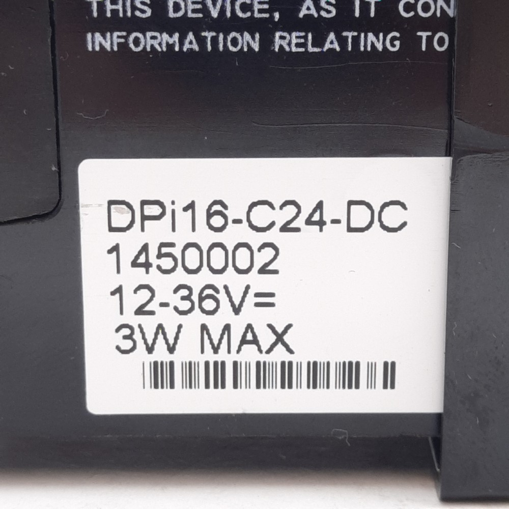 Omega DPi16-C24-DC Programmable Temperature/Process Meter, RS232/485, 12-36VDC