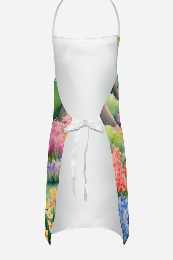 German Shepherd Spring Path Apron - Perfect for Cooking, Baking, and More!