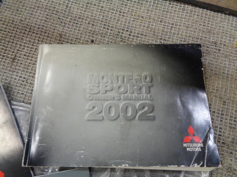 MONTEROSP 2002 Owners Manual 1625100