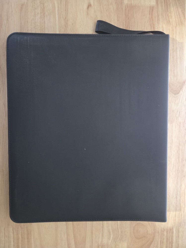 Toploader Binder Holds 252 Toploaders 9 Pocket Top Loader Binder