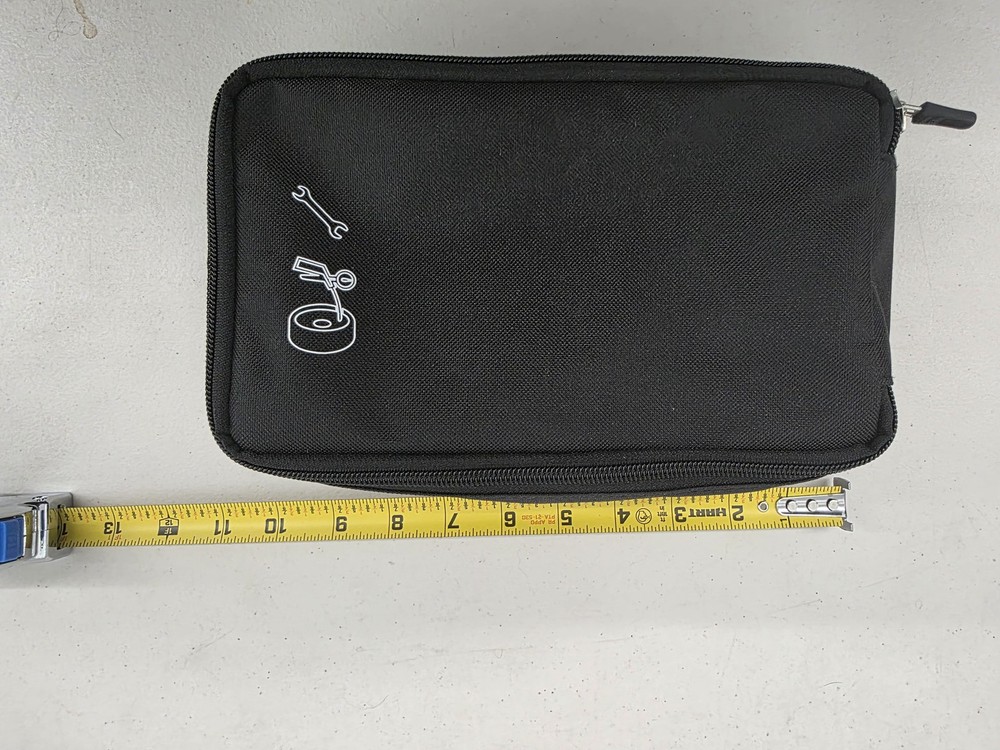 Universal Air Tool Compressor Accessory Kit Storage Carry Case Bag Black