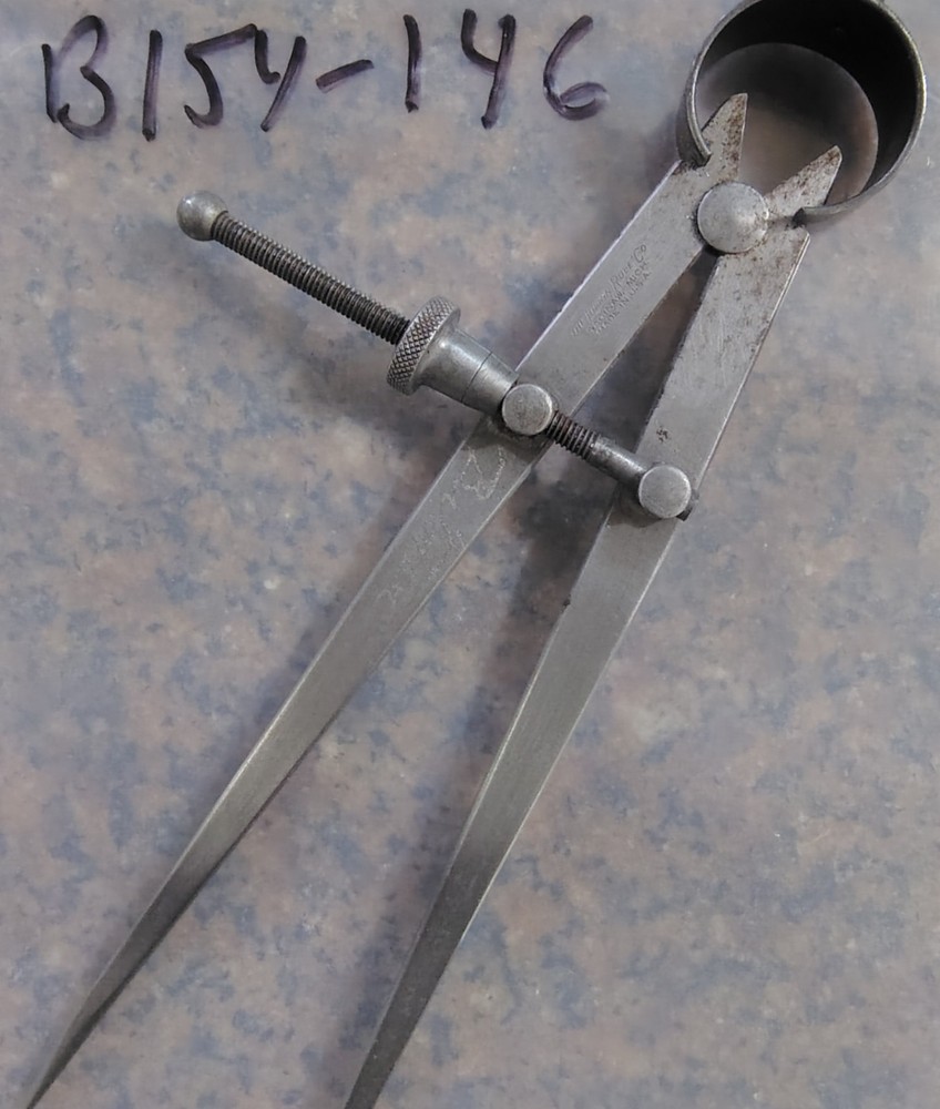 🗽 VINTAGE LUFKIN RULE 6" DIVIDER