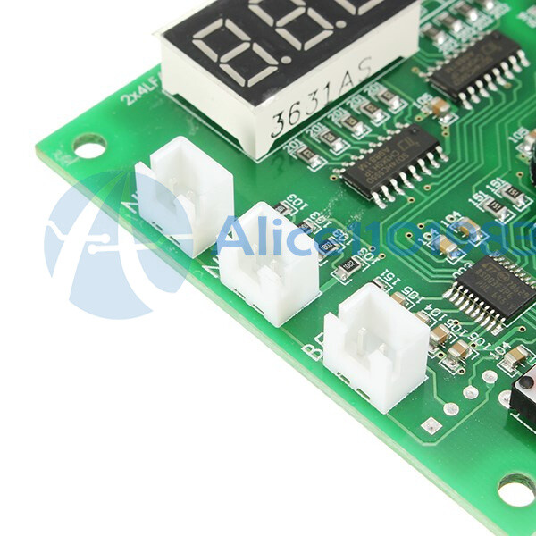 Heat Dissipation PWM 4 Wire Fan Temperature 2-Way Speed Controller Board Module