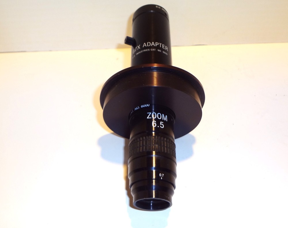 DO INDUSTRIES ZOOM 6000 VIDEO MICROSCOPE SYSTEM COMPLETE