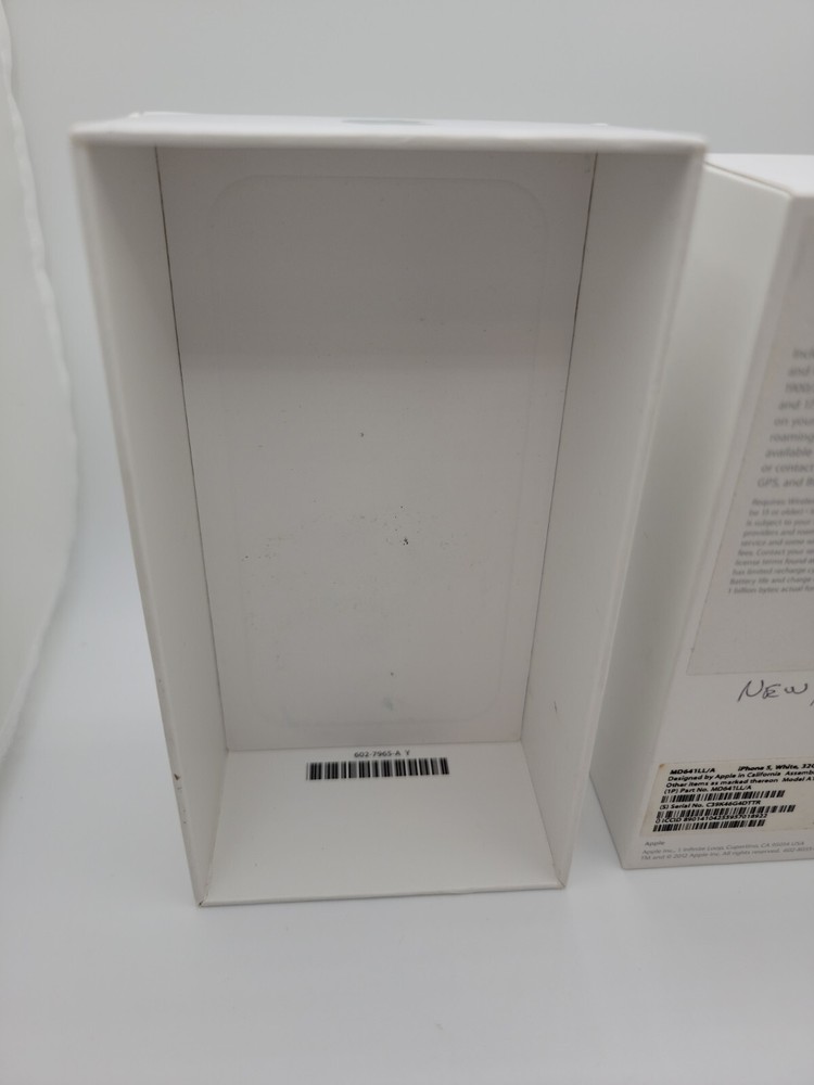 Apple iPhone 5 Empty Box Only