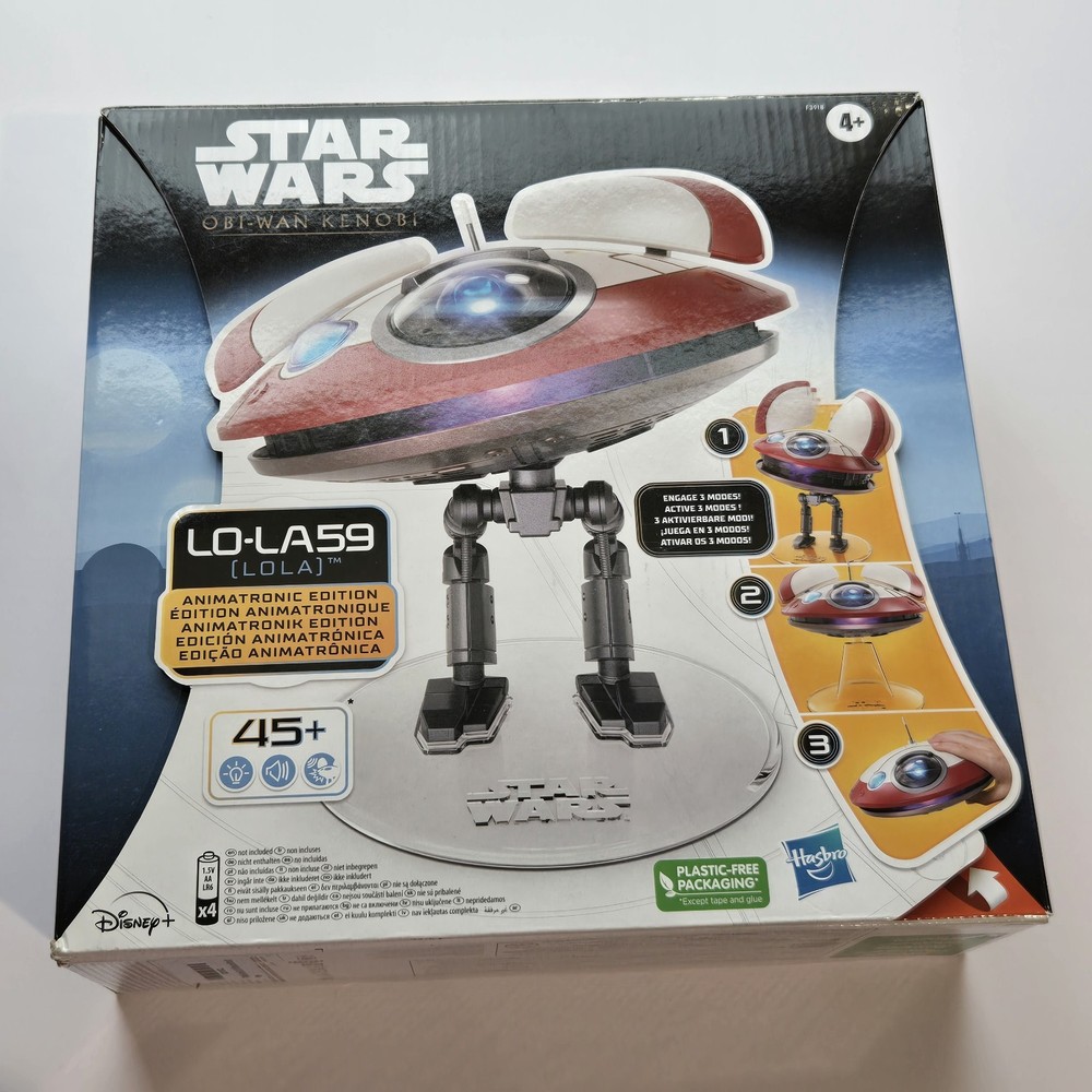 Star Wars LOLA LO-LA59 Animatronic Edition Obi-Wan Kenobi Interactive Droid NEW