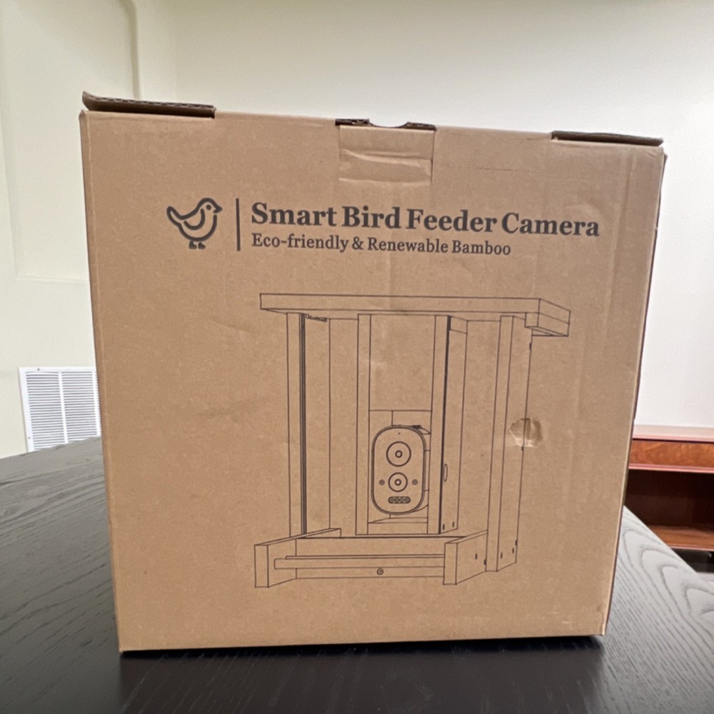 iSleutor Smart Bird Feeder Camera Eco-friendly Easy Clean Bamboo