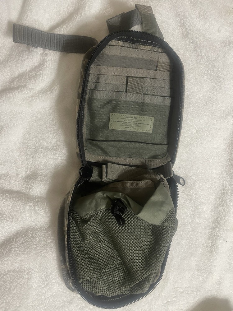 E.O. Technical Operations Technologies SOF IFAK Kit Combat Pouch ACU Digital Ca…