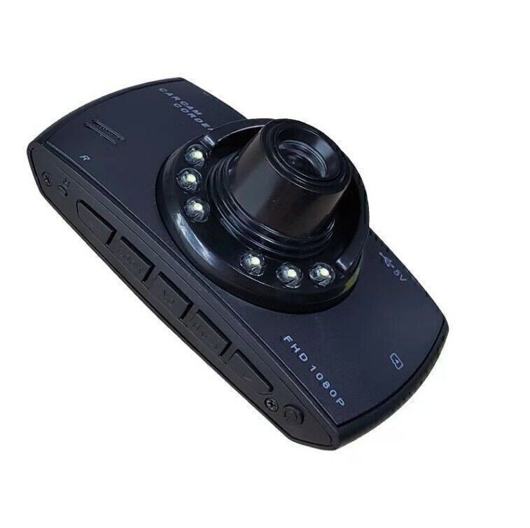 For LCD Screen Car DVR Dash Cam Video Recorder G-Sensor Front Inside Camera