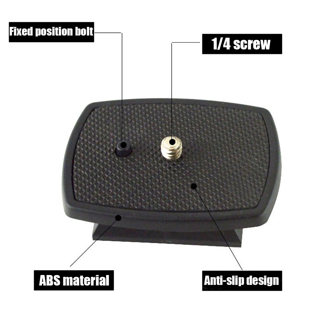 2pcs Tripod Quick Release Plate Screw Adapter Mount Head For DSLR Fast Camera us