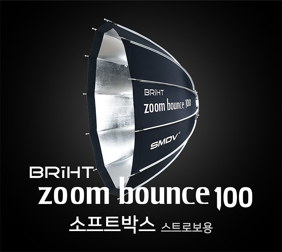 SMDV ZOOM BOUNCE SOFTBOX Speed Box Diffuser for Bowens Elinchrom Profoto Strobe