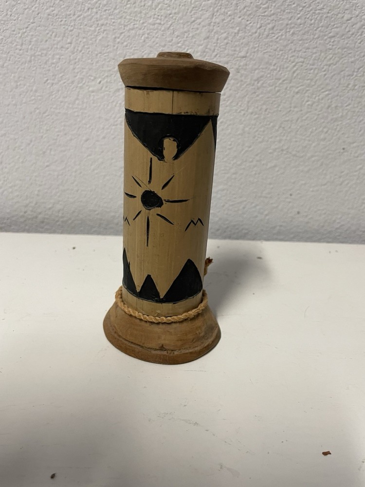 Handmade bamboo rainstick