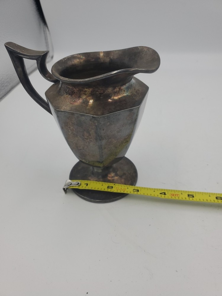 Vtg Silver Plate Creamer 5 Inches