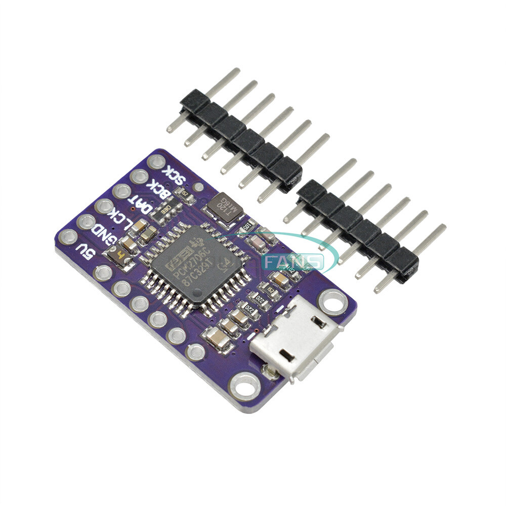 USB TO I2S IIS PCM2706 Gesture Recognition Sensor Decoder Connector Board Module