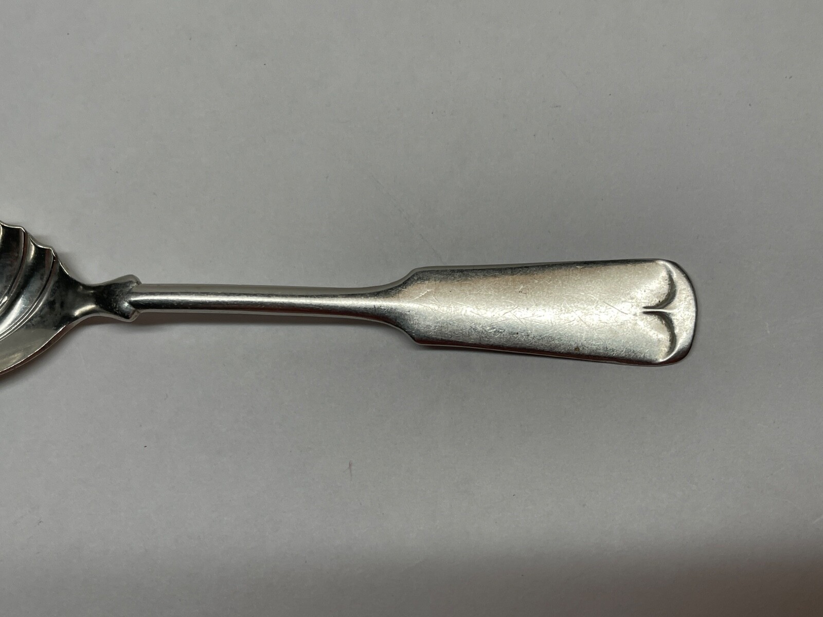 Vintage Coin Silver Sugar Spoon 5-7/8” 19g