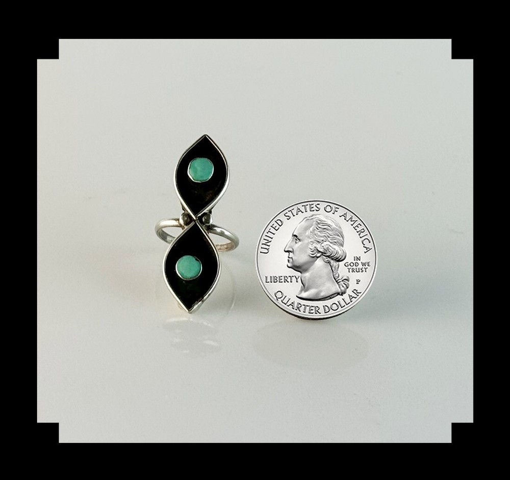 Handcrafted Infinity Ring Size 4 3/4 & 5