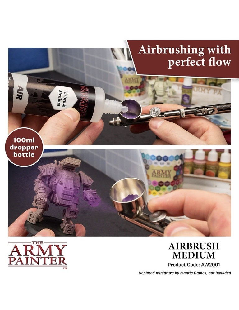 Airbrush Medium: Thinner - Flow Improver 100ml by The Army Painter