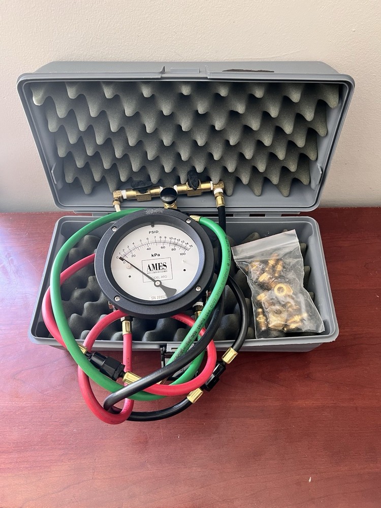 AMES PSID Valves And Backflow Assemblies Test Kit Preventer 840