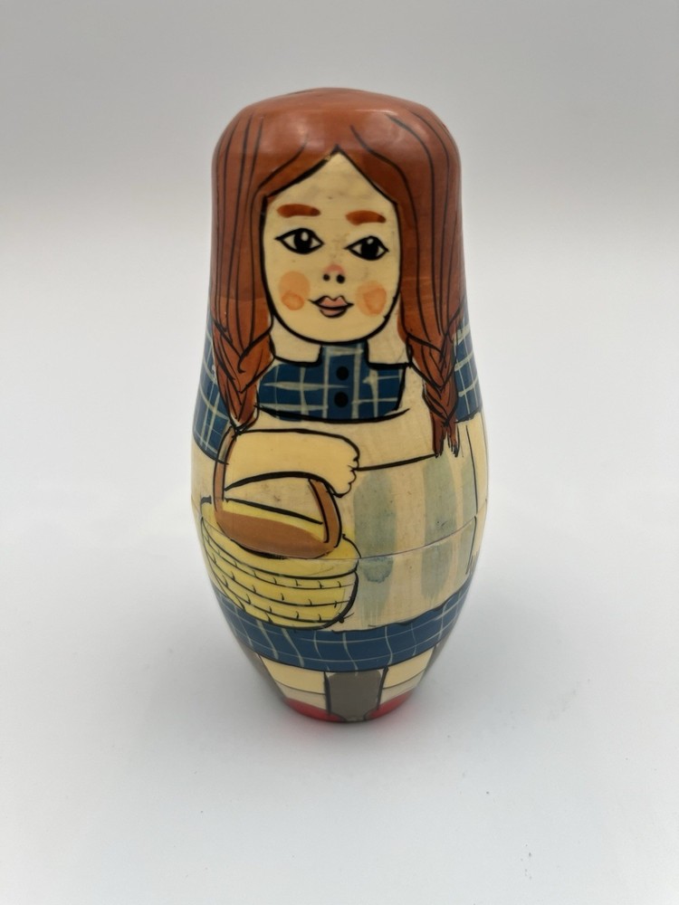 Vintage Wizard of Oz Nesting Dolls Set Complete Authentic Models