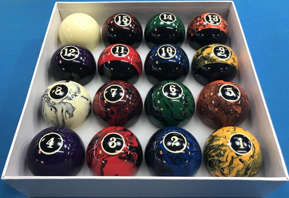 Fusion Black Marbelite Ball Set